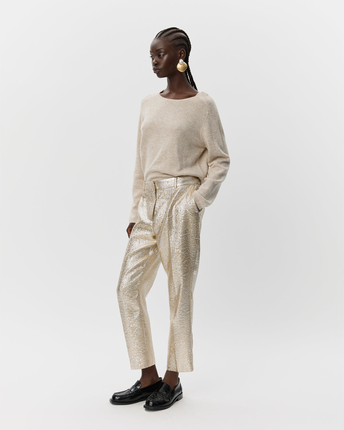 Sofie Schnoor WOMEN CORDELIASW TROUSERS Trousers 0135 Light Gold