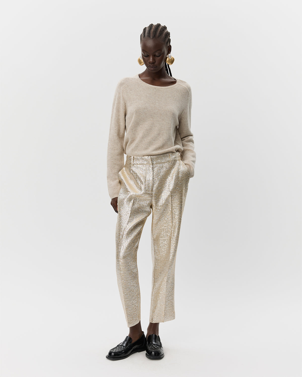 Sofie Schnoor WOMEN CORDELIASW TROUSERS Trousers 0135 Light Gold