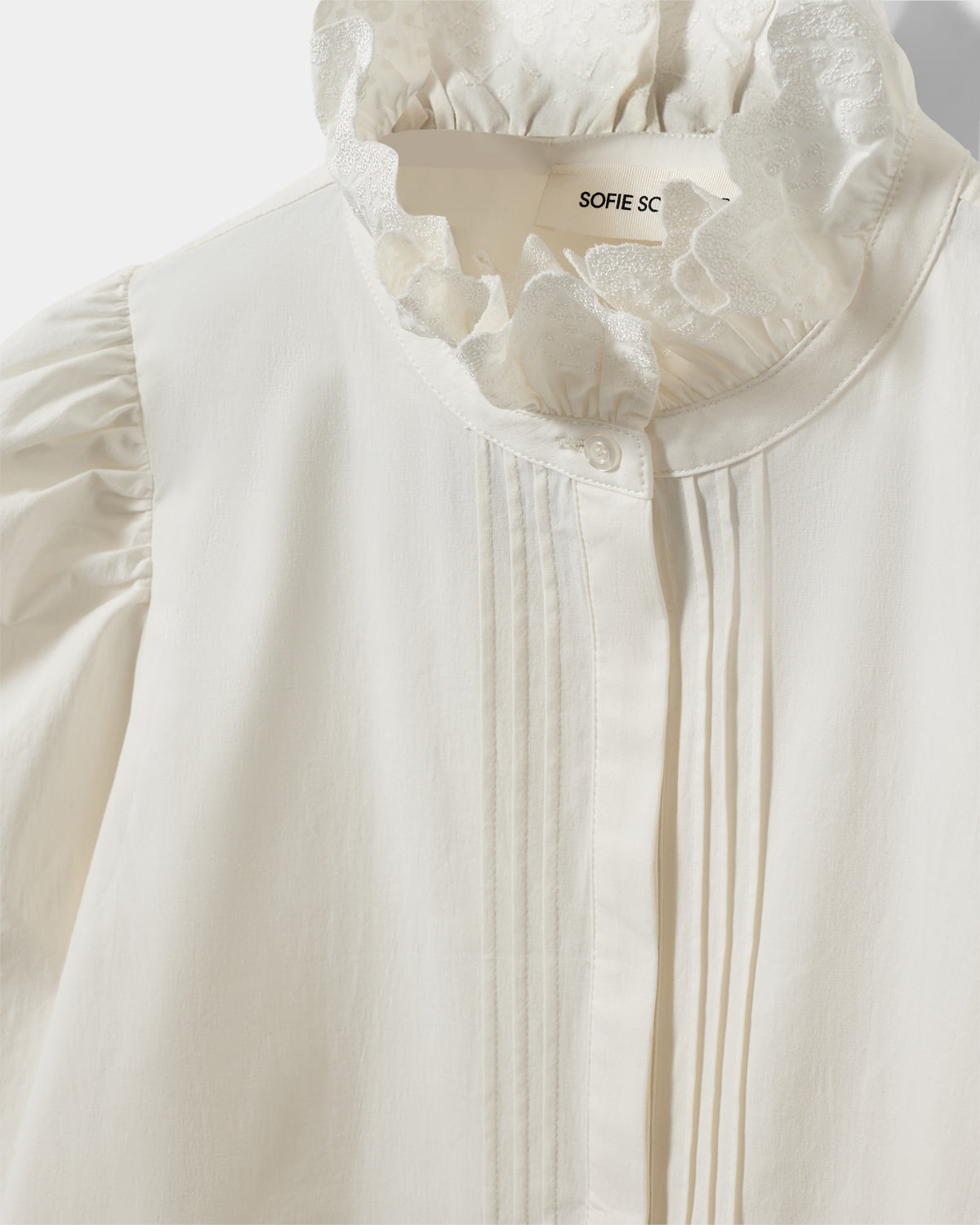 Sofie Schnoor WOMEN CYLIASW BRODERET SKJORTE Bluse 0101 Off white