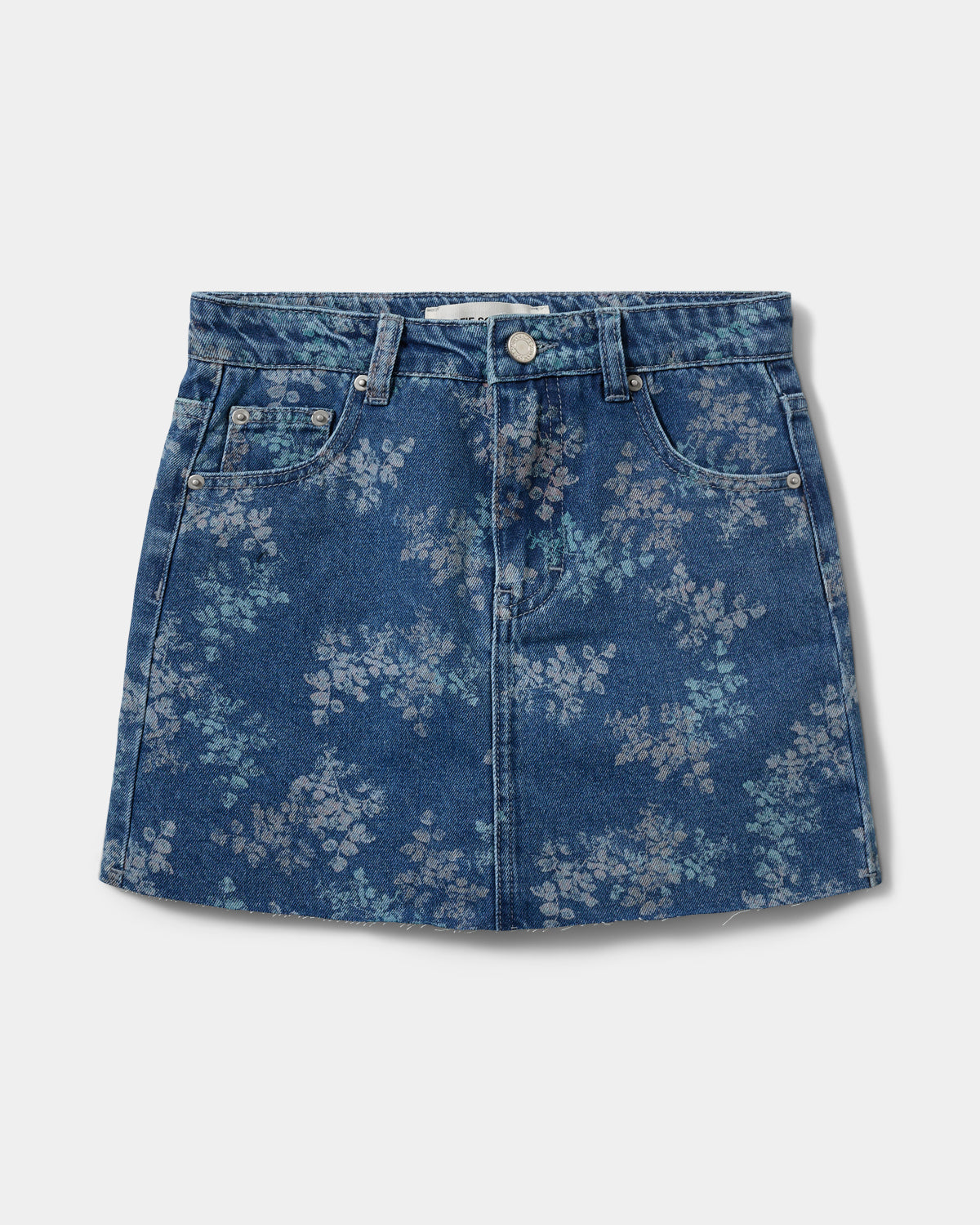 Sofie Schnoor YOUNG CallySY Nederdel Nederdel 9121 AOP Flower Blue