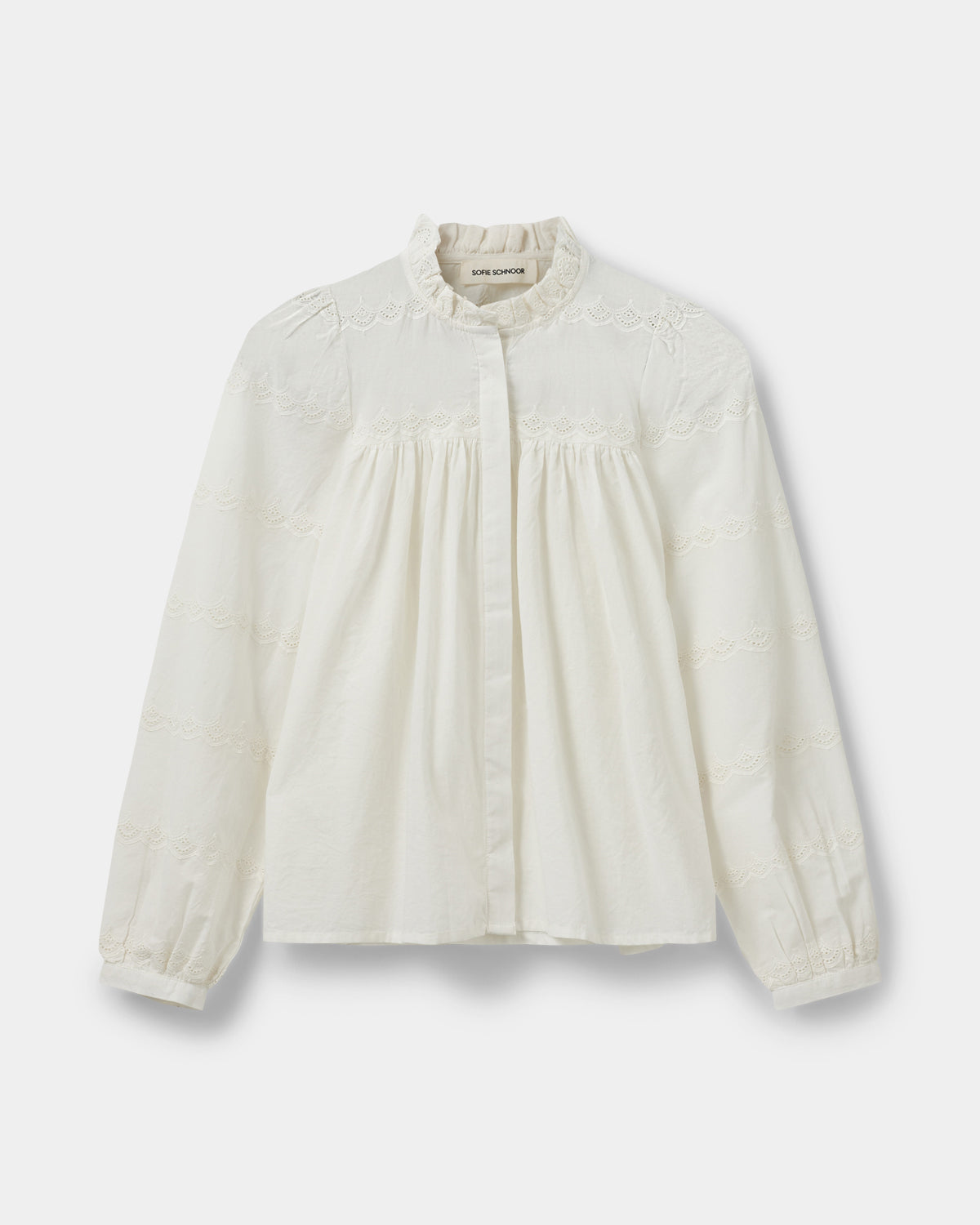 Sofie Schnoor WOMEN DAGMARSW SKJORTE Skjorte 0124 Snow white