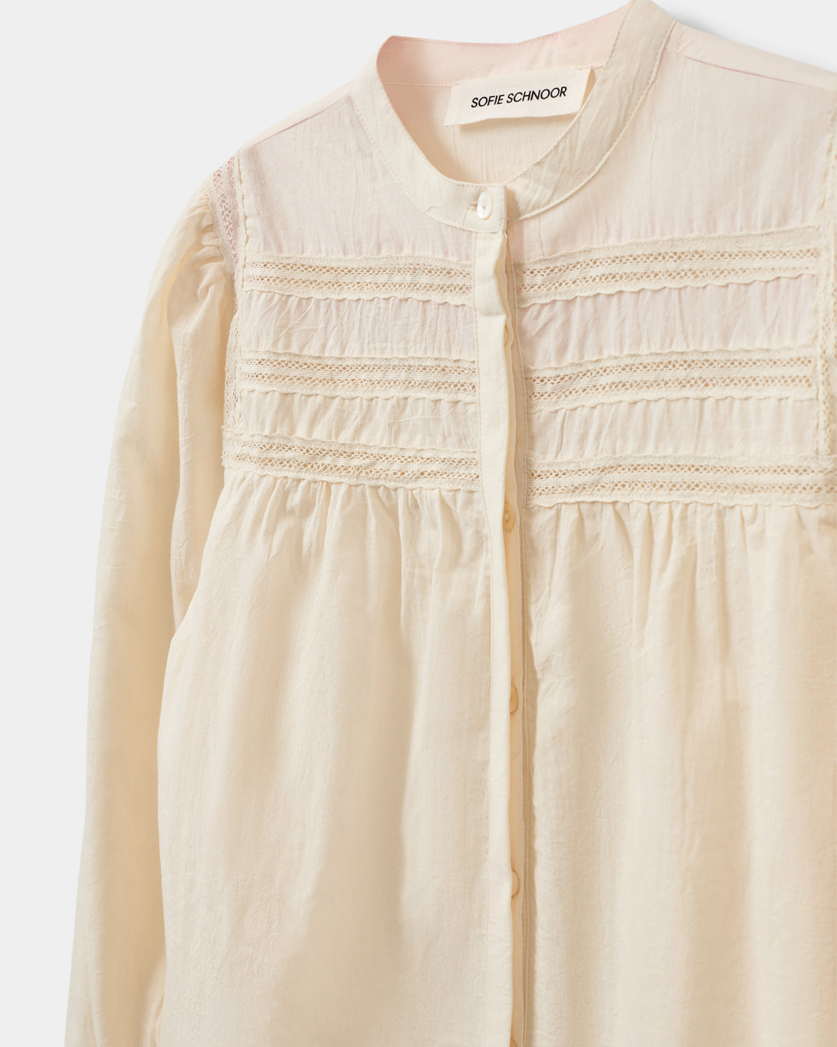 Sofie Schnoor YOUNG DELILAHSY SKJORTE Skjorte 0118 Antique White