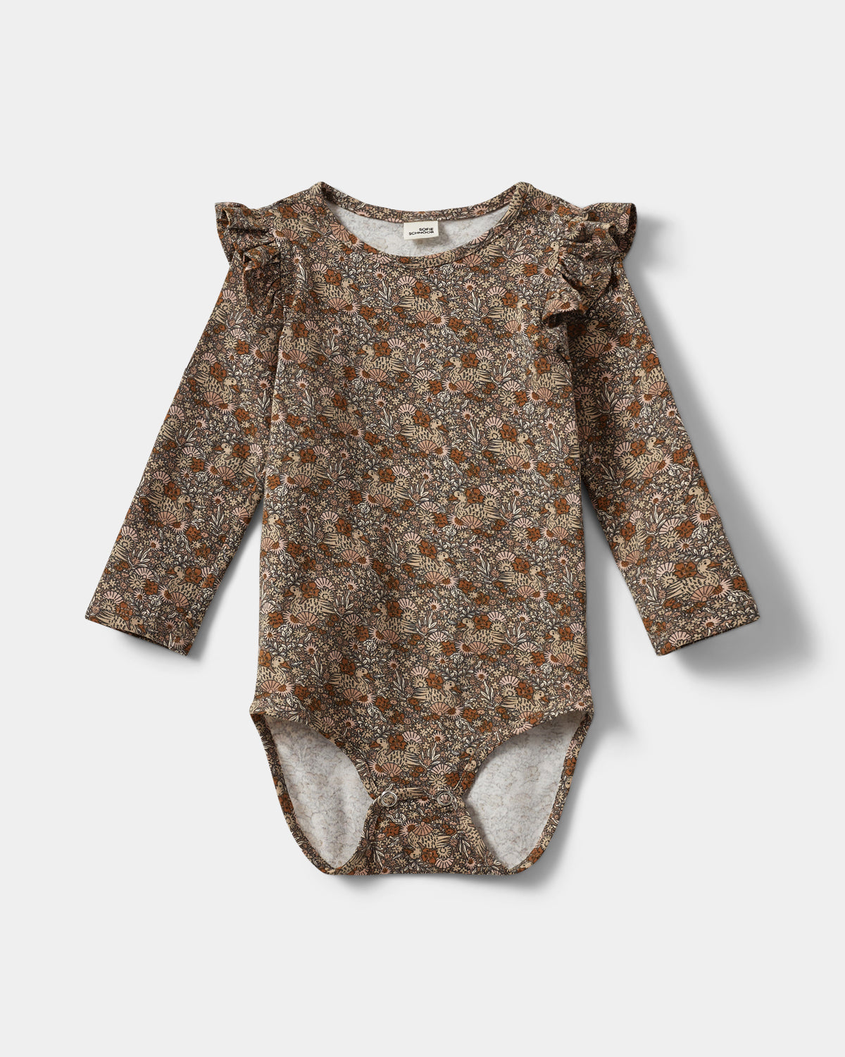 Sofie Schnoor BABY DICTESB BODYSTOCKING Bodystocking 7125 Brown