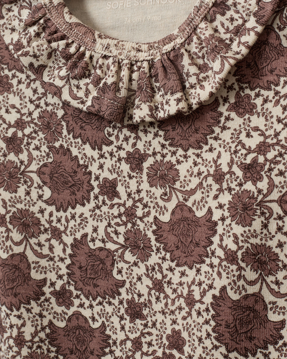 Sofie Schnoor KIDS DICTESB BODYSTOCKING Bodystocking 9092 AOP Flower