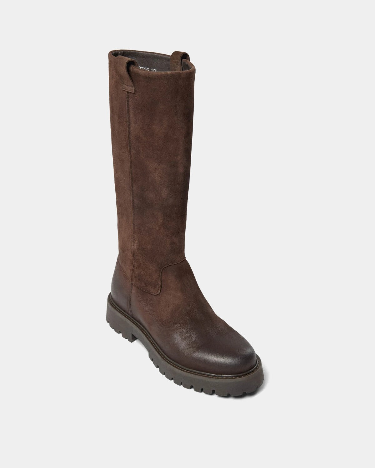 Sofie Schnoor WOMEN DITTESW LANG RUSKINDSSTØVLE Støvle 7025 Dark brown