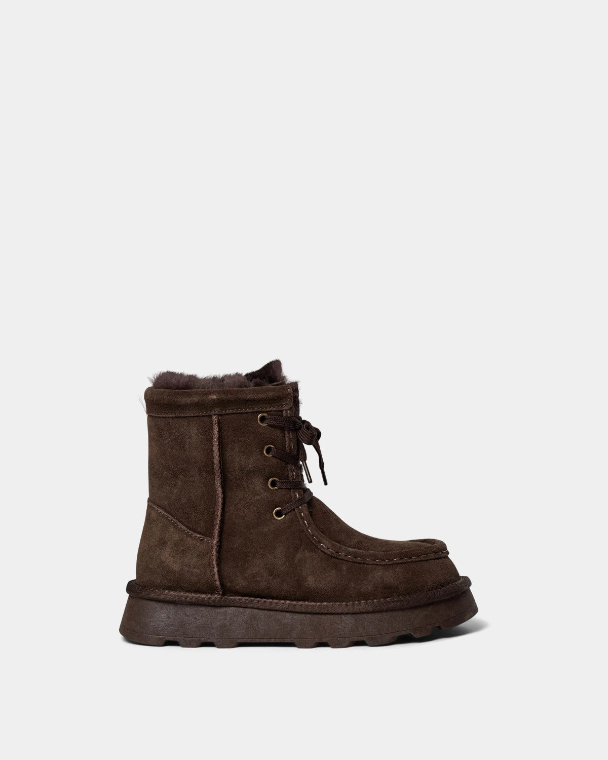 Sofie Schnoor WOMEN DRISESW BAMSESTØVLE Bamsestøvle 7017 Dark brown