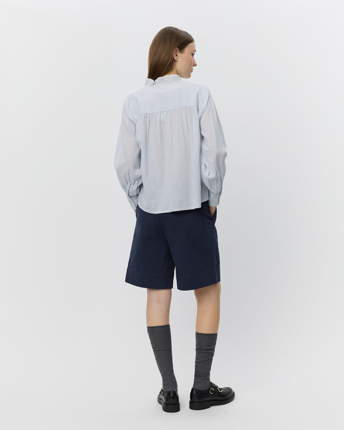 Sofie Schnoor WOMEN EDNASW SHIRT Shirt 5094 Light Blue striped