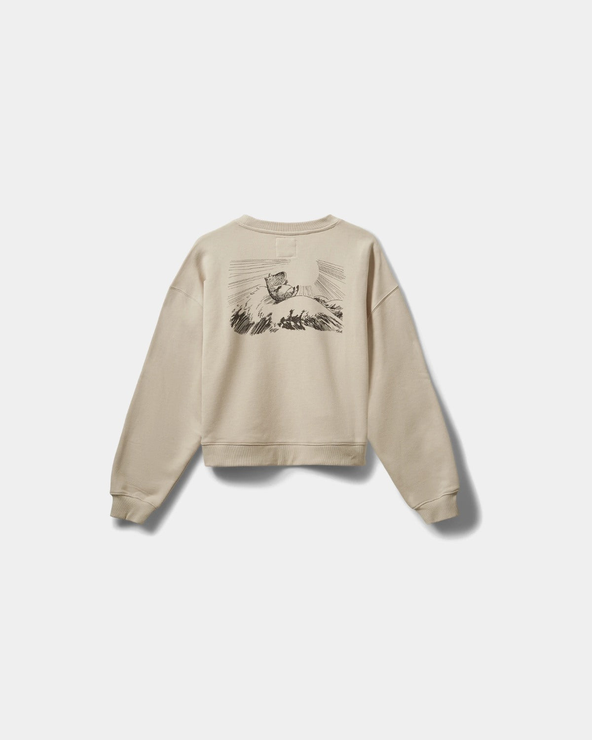 Sofie Schnoor WOMEN ELINSW MOOMIN SWEATSHIRT Sweatshirt 7146 Fog