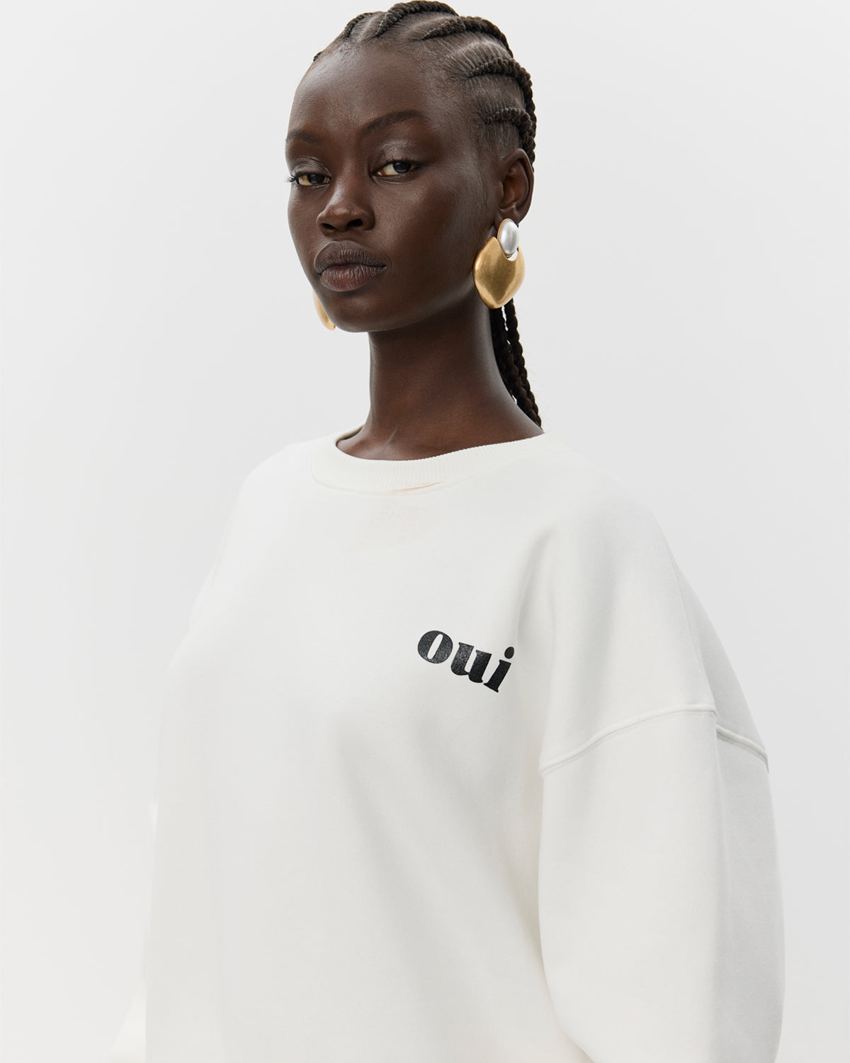 Sofie Schnoor WOMEN ELINSW SWEATSHIRT Sweatshirt 0103 Off white