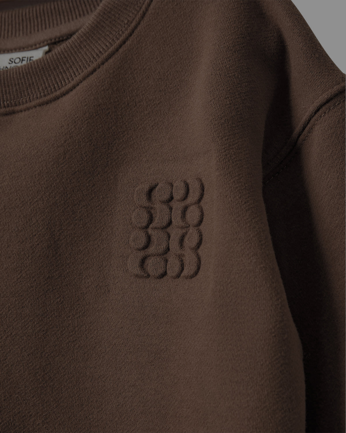 Sofie Schnoor KIDS ELISKB SWEATSHIRT Sweatshirt 7020 Brown