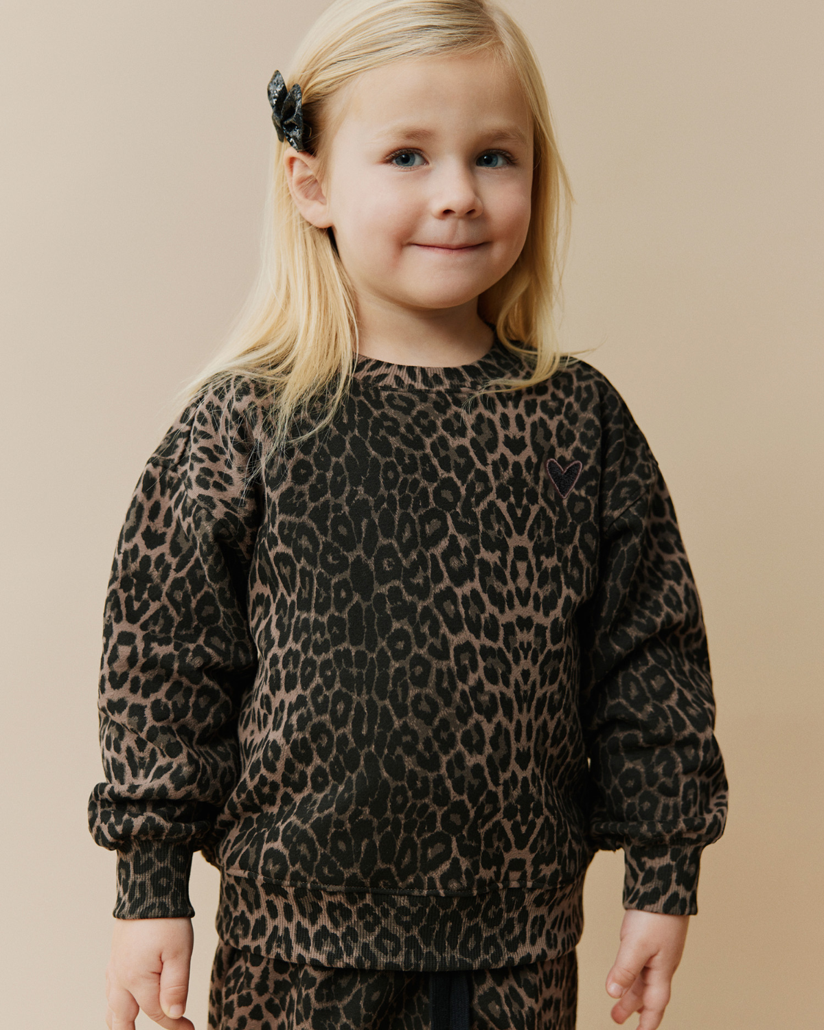 Sofie Schnoor BABY ELISSB SWEATSHIRT Sweatshirt 9136 AOP Leopard
