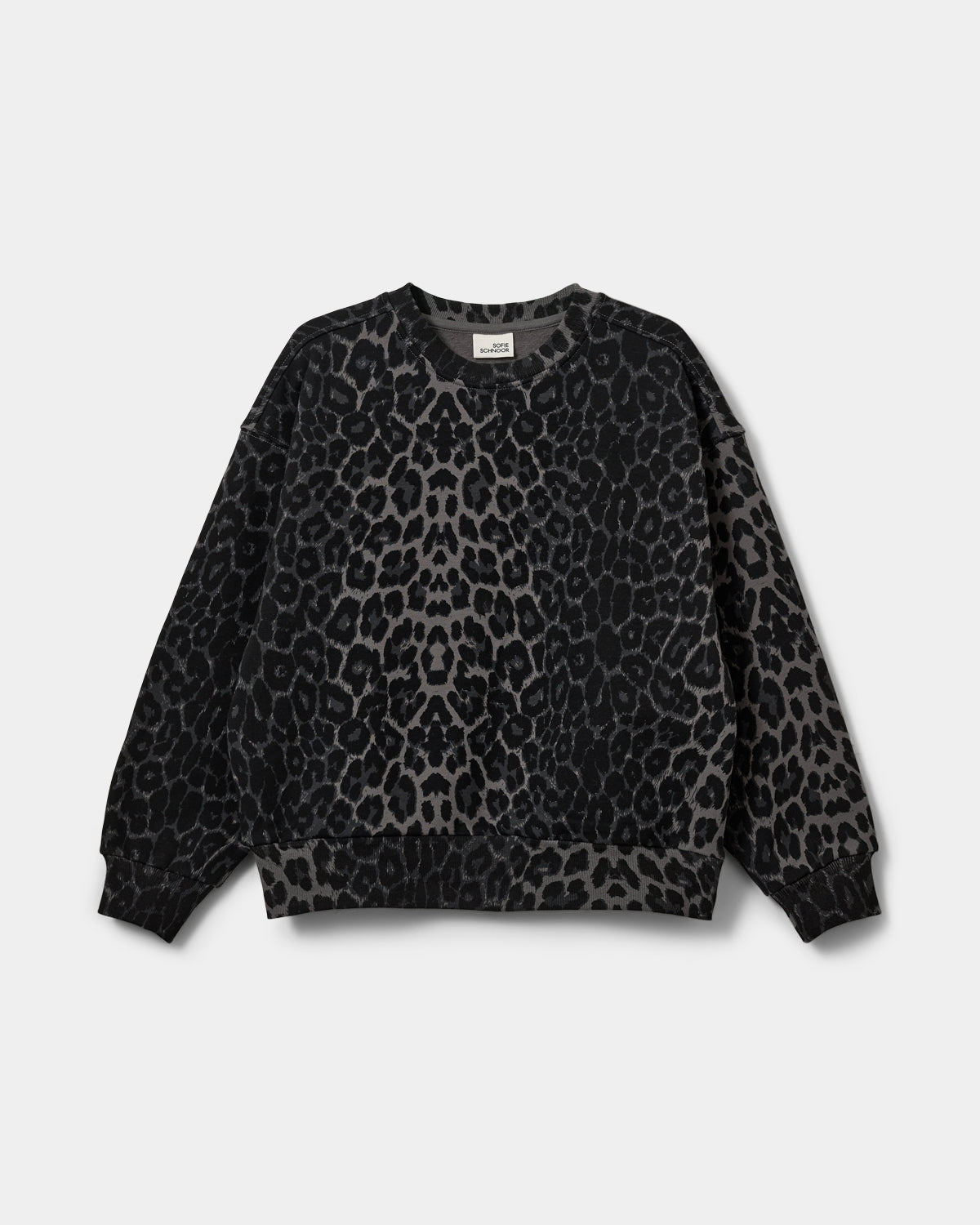 Sofie Schnoor YOUNG ELISY SWEATSHIRT Sweatshirt 9085 Grey leopard