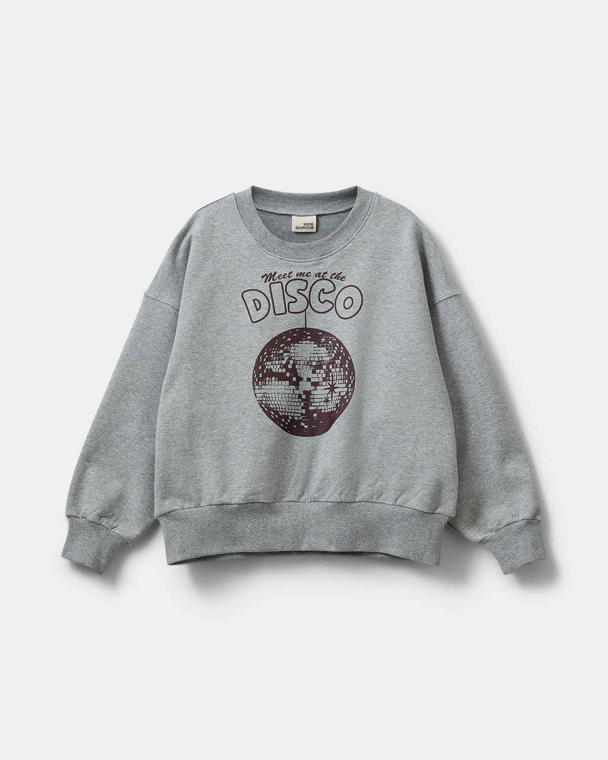Sofie Schnoor YOUNG ELISY SWEATSHIRT Sweatshirt 8000 Grey Melange