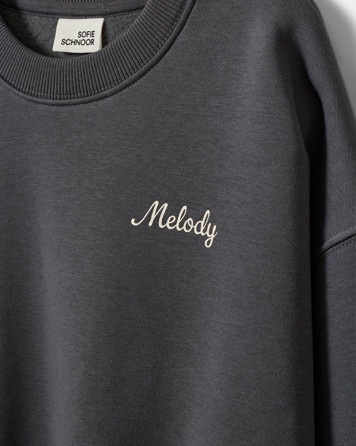 Sofie Schnoor YOUNG ELISY SWEATSHIRT Sweatshirt 8054 Dark Grey