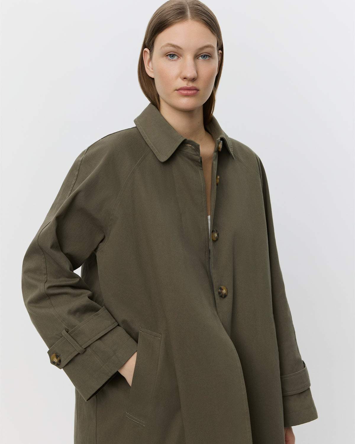 Sofie Schnoor WOMEN ENISESW FRAKKE Frakke 3039 Army green