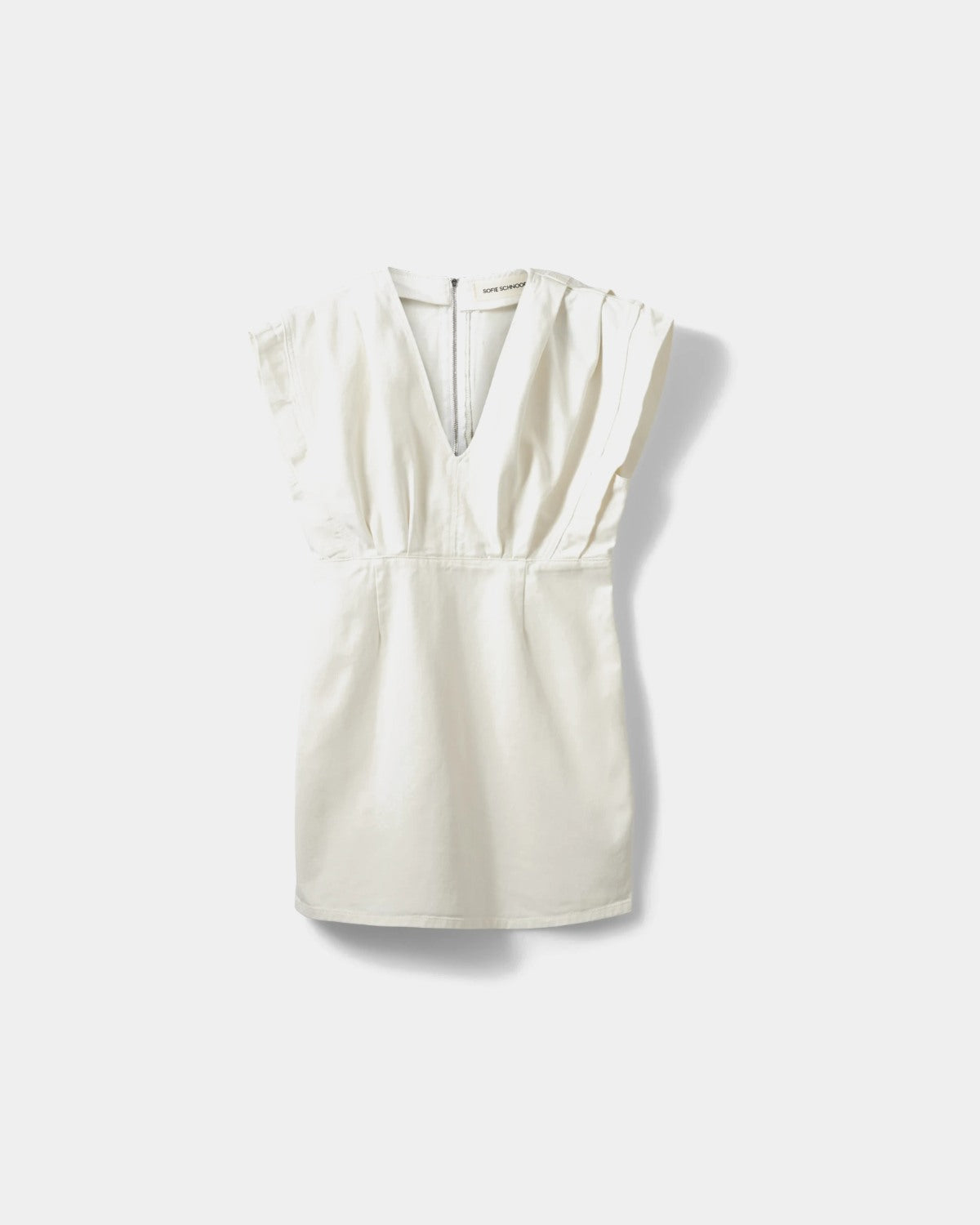 Sofie Schnoor WOMEN ENYASW MIDI DENIM KJOLE Kjole 0101 Off white