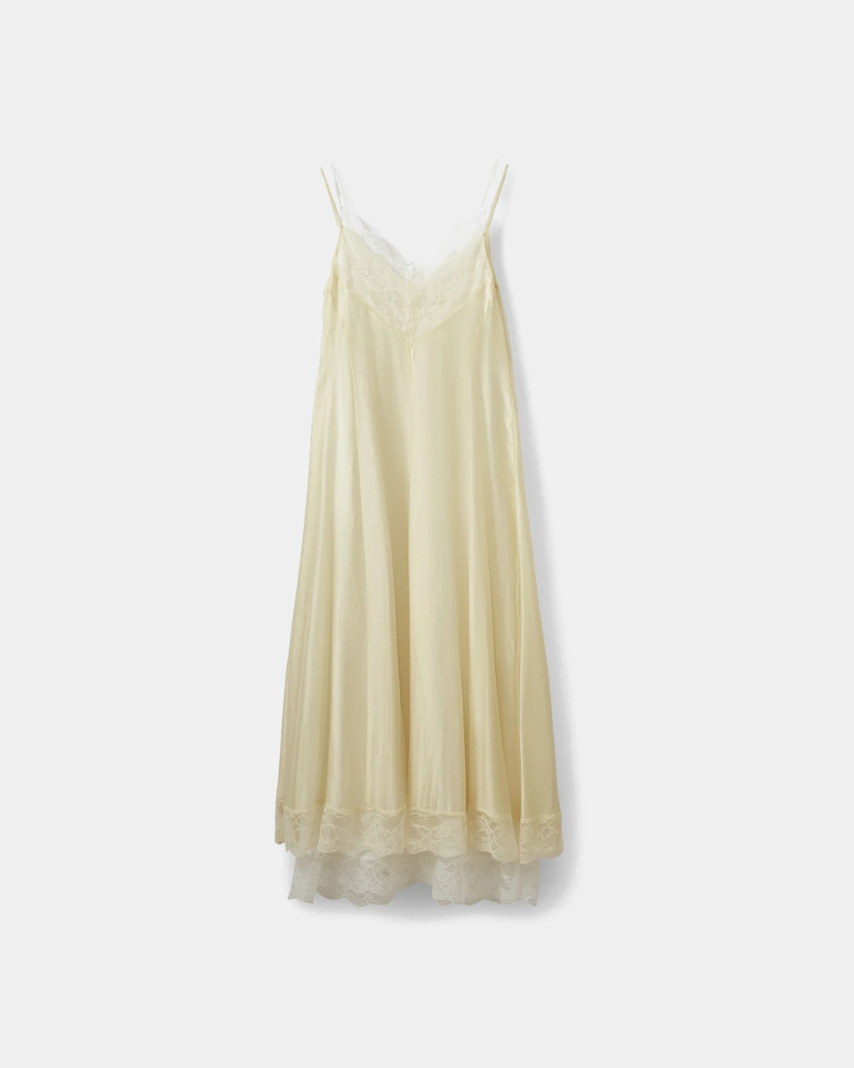 Sofie Schnoor WOMEN ESMASW KJOLE MED BLONDE DETALJER Kjole 0158 Creme Yellow