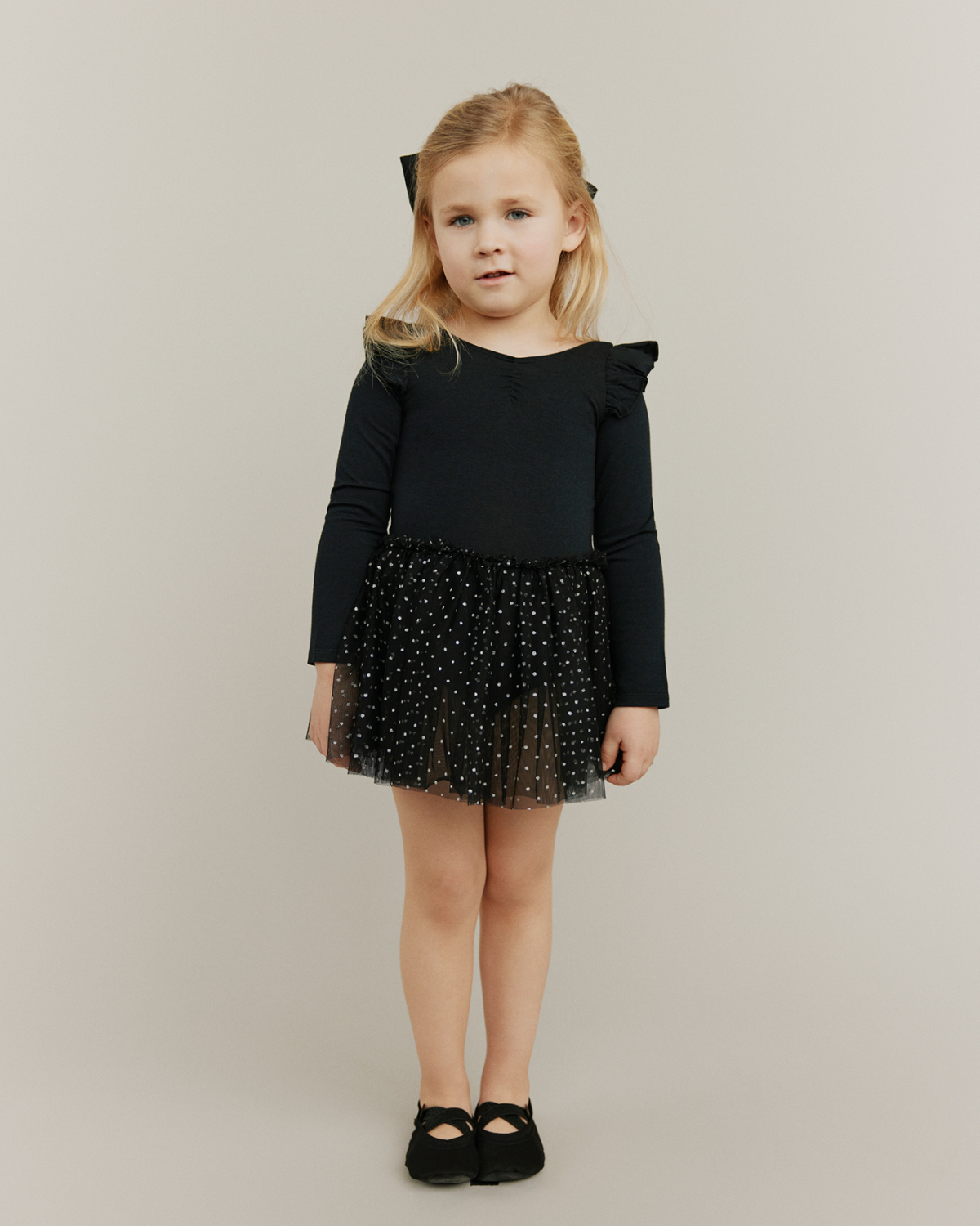 Sofie Schnoor KIDS ESTELLESK GYMNASTIKDRAGT Gymnastikdragt 1000 Black