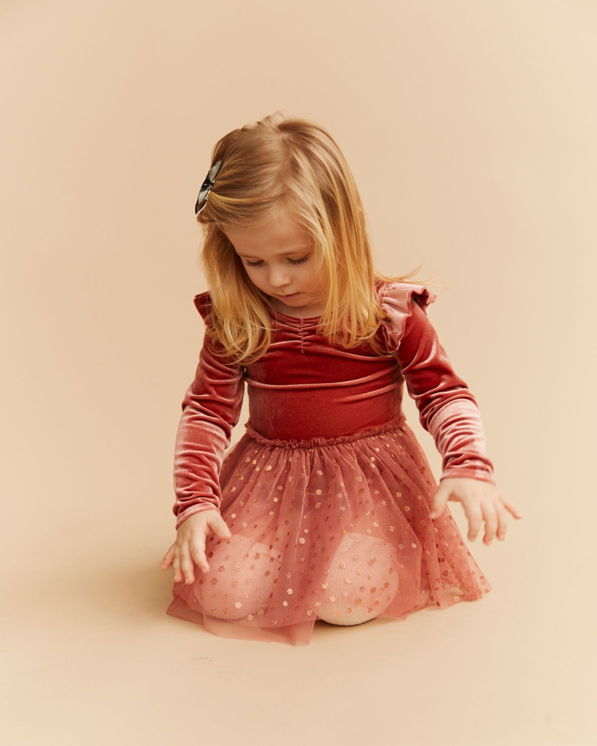 Sofie Schnoor KIDS ESTELLESK GYM SUIT Gym suit 4012 Dusty rose