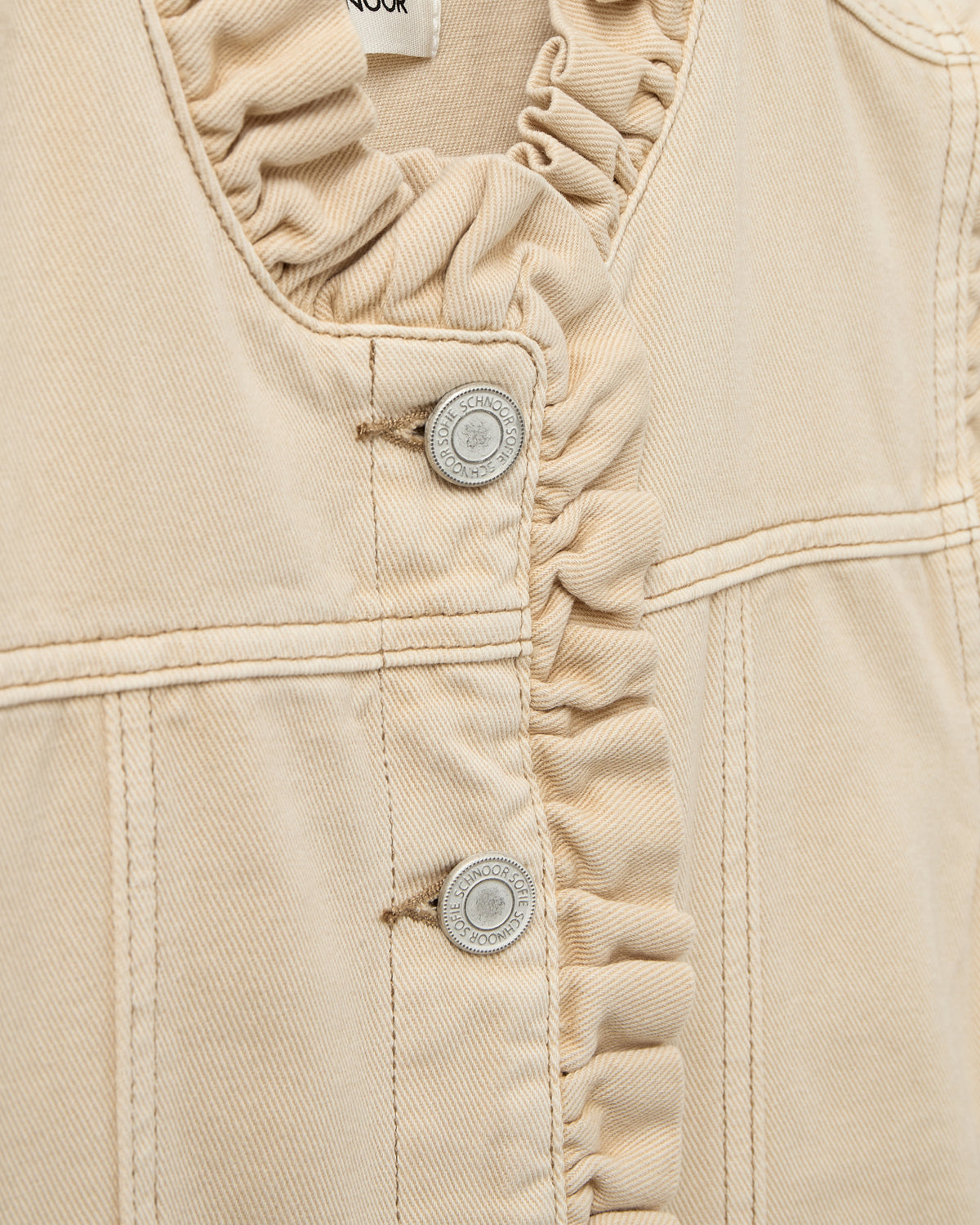 Sofie Schnoor WOMEN FARAHSW VEST Vest 7150 Warm Sand