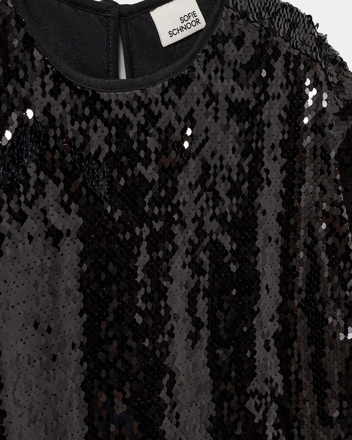 Sofie Schnoor YOUNG FELUCASY BLUSE Bluse 1003 Black glitter