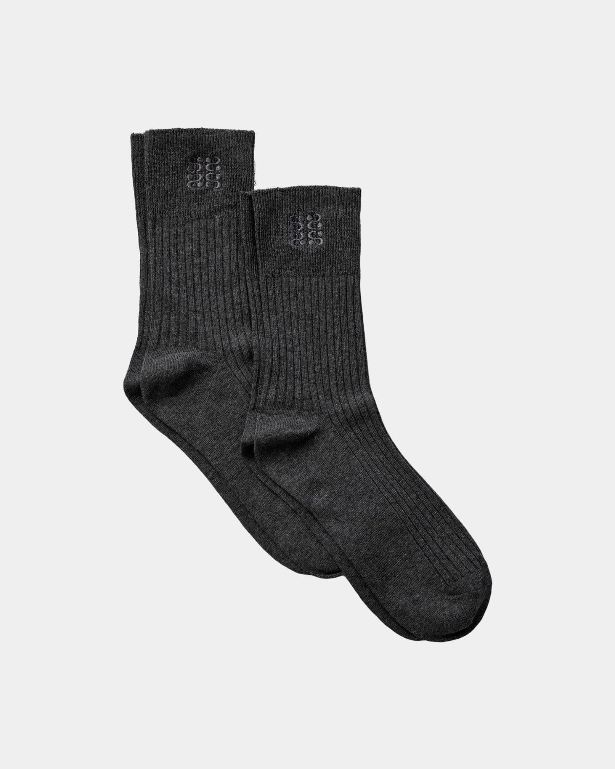 Sofie Schnoor WOMEN FILLIPPASW ANKLE SOCK Strømper 8011 Dark grey melange