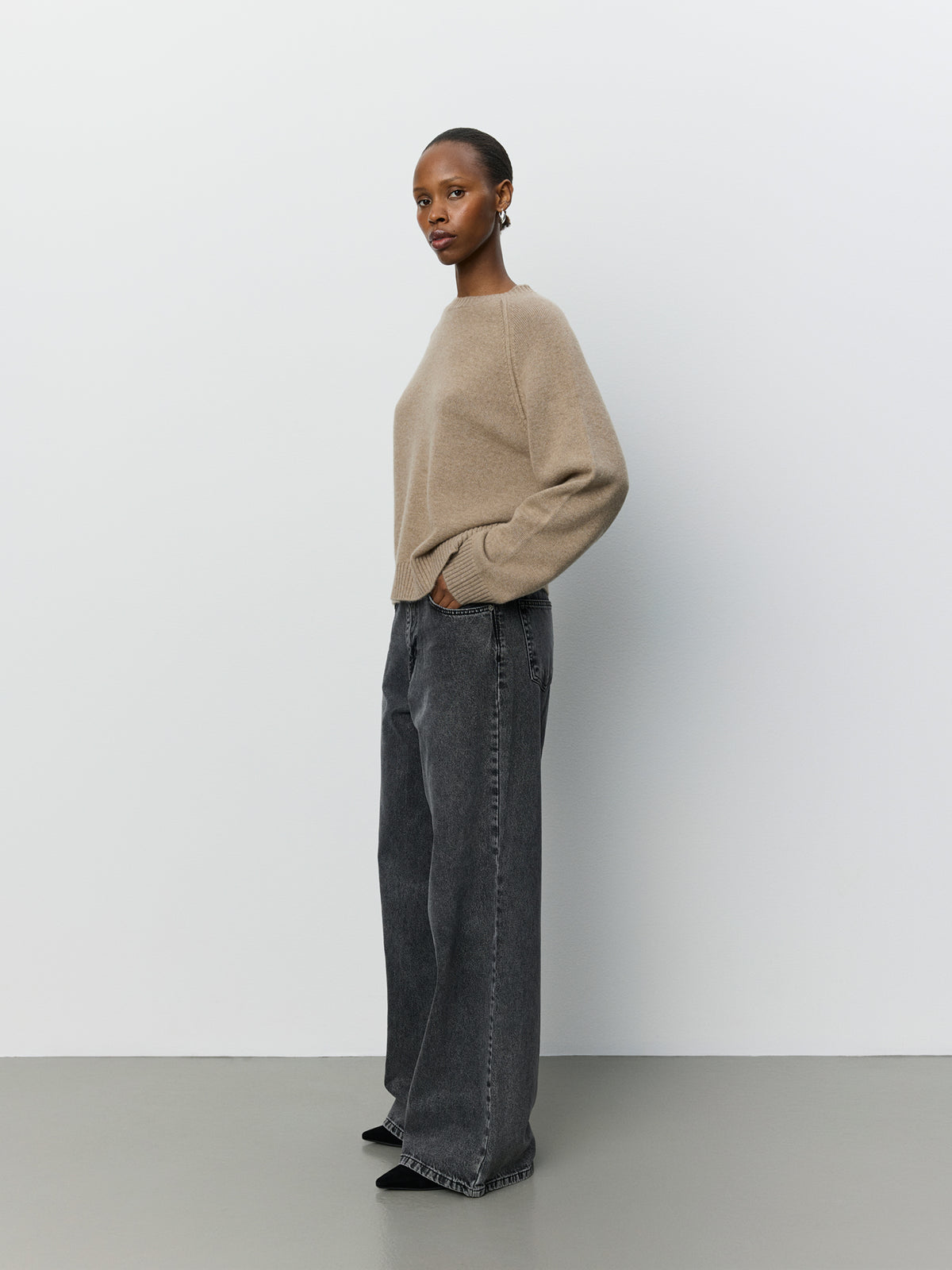 Sofie Schnoor WOMEN FLORESSW KNIT SWEATER Sweater 7131 Beige Melange