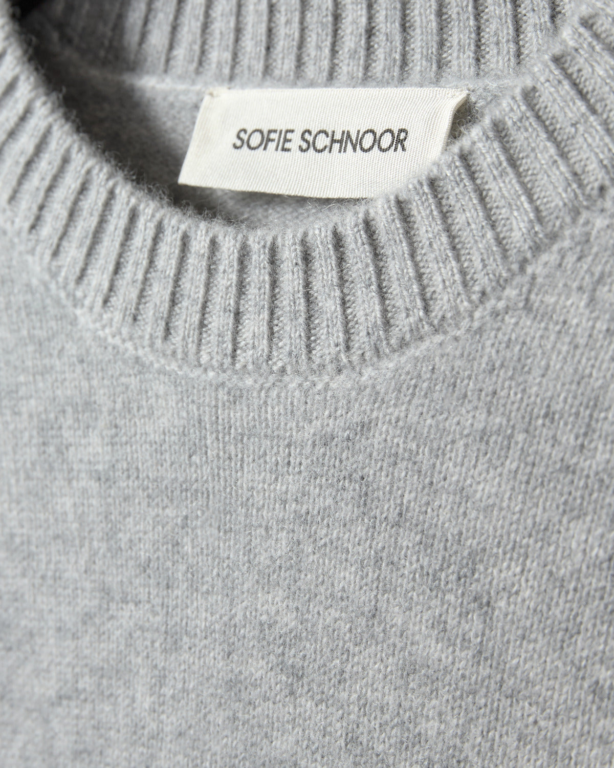 Sofie Schnoor WOMEN FLORESSW KNIT SWEATER Sweater 8000 Grey Melange
