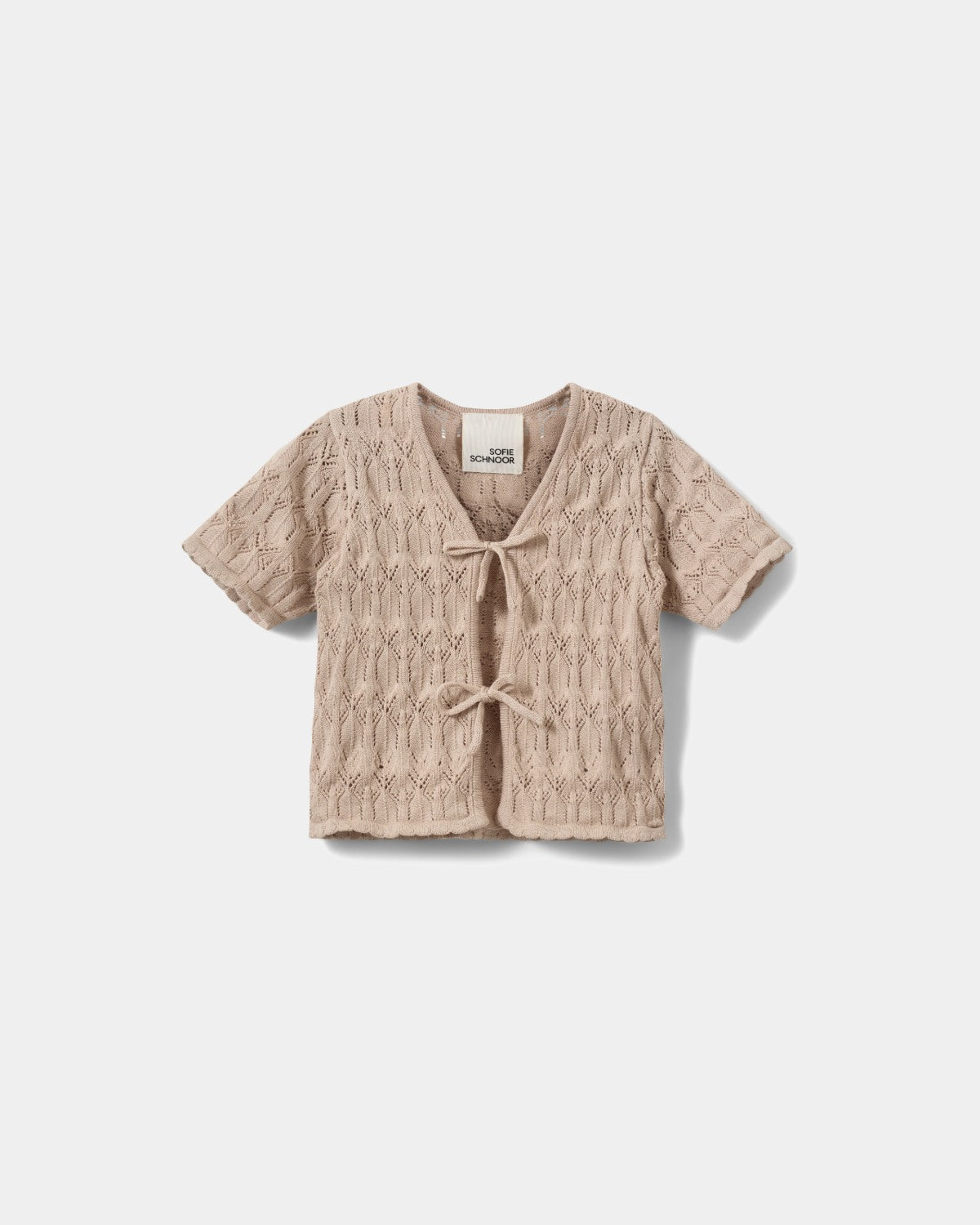 Sofie Schnoor KIDS FLORIANAKB CARDIGAN Cardigan 7105 Light Sand