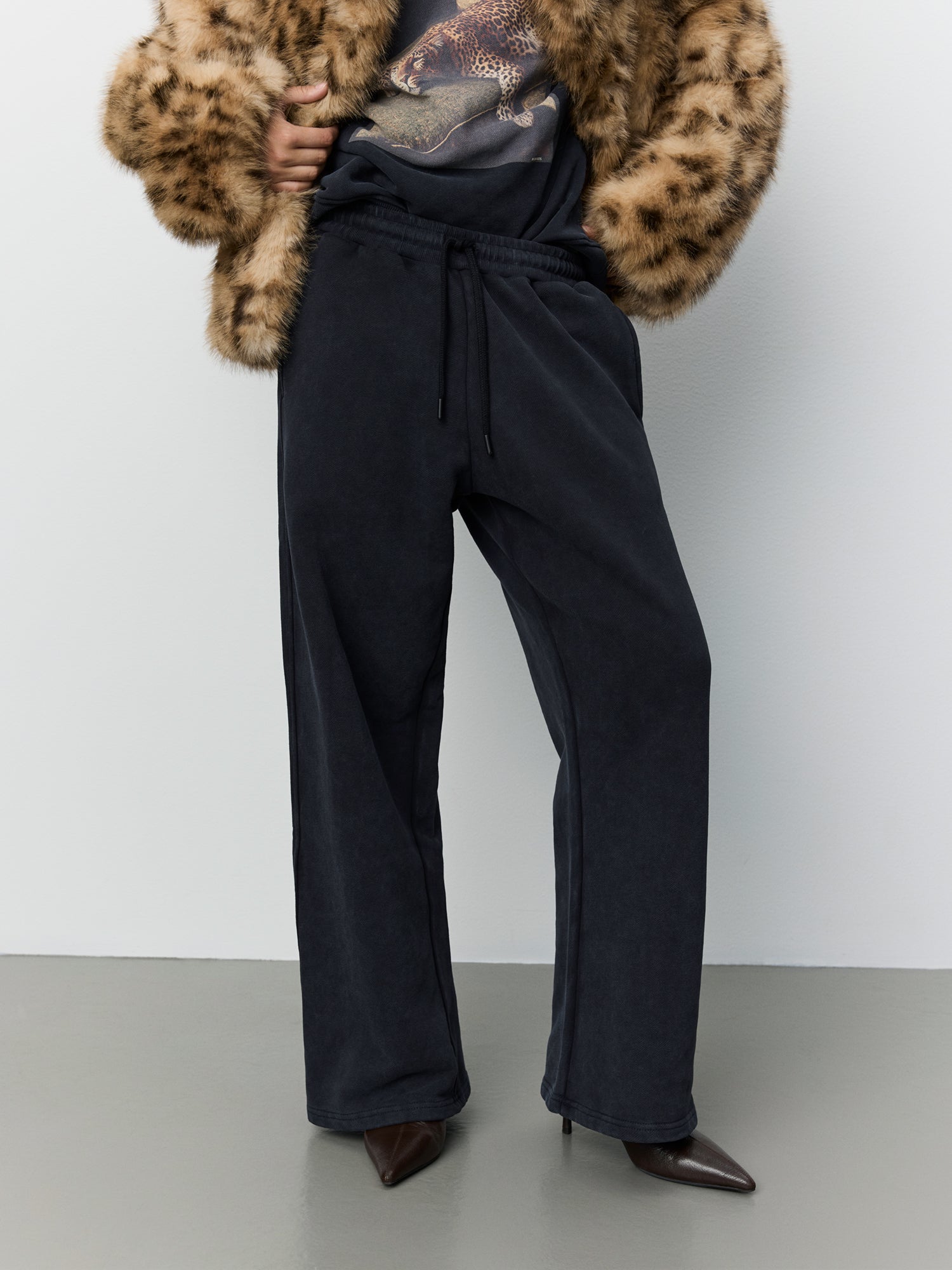 Sofie Schnoor WOMEN GABBISW SWEATPANTS Sweatpants 1015 Washed black