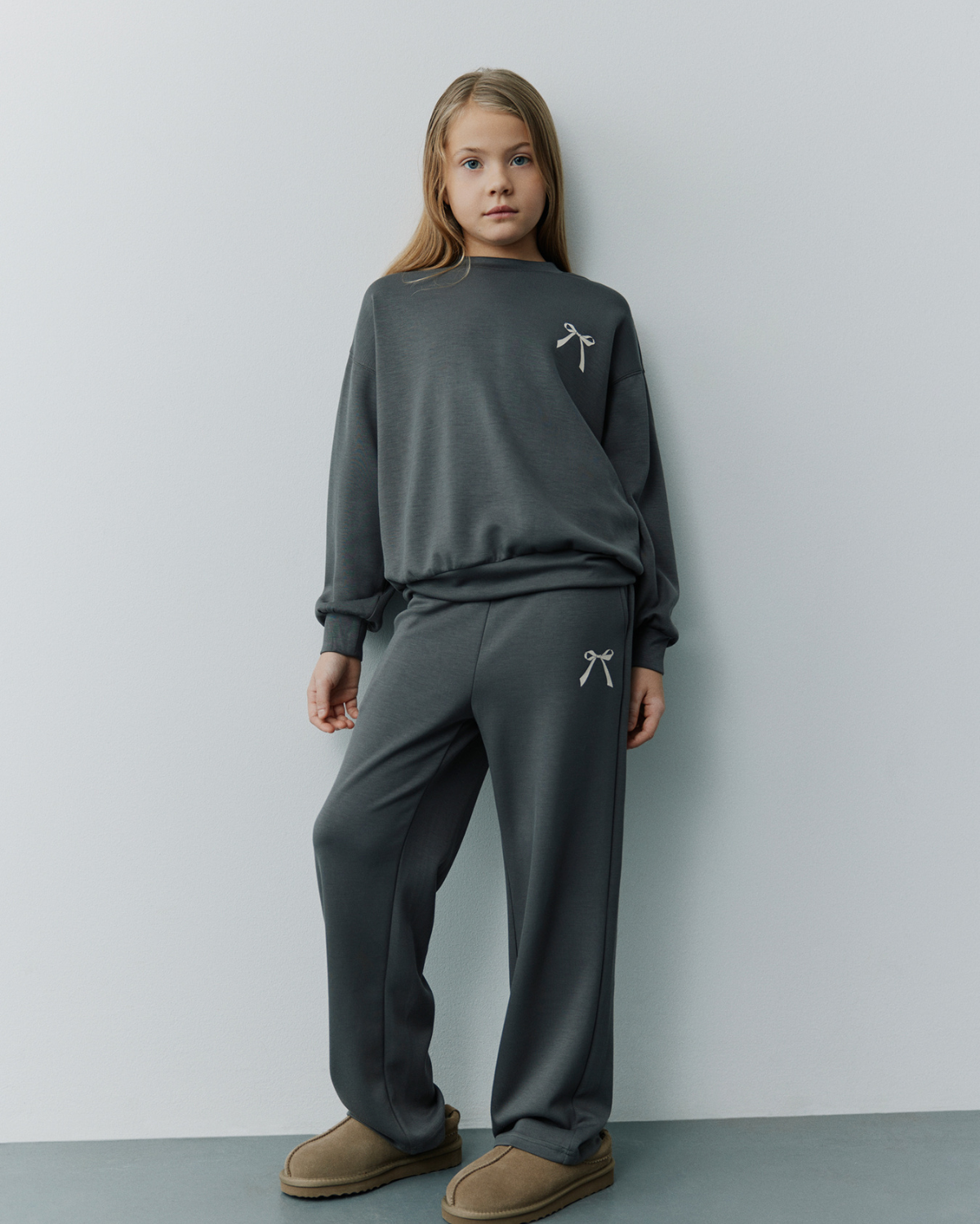 Sofie Schnoor YOUNG GABBISY SWEATPANTS Sweatpants 8041 Charcoal Grey