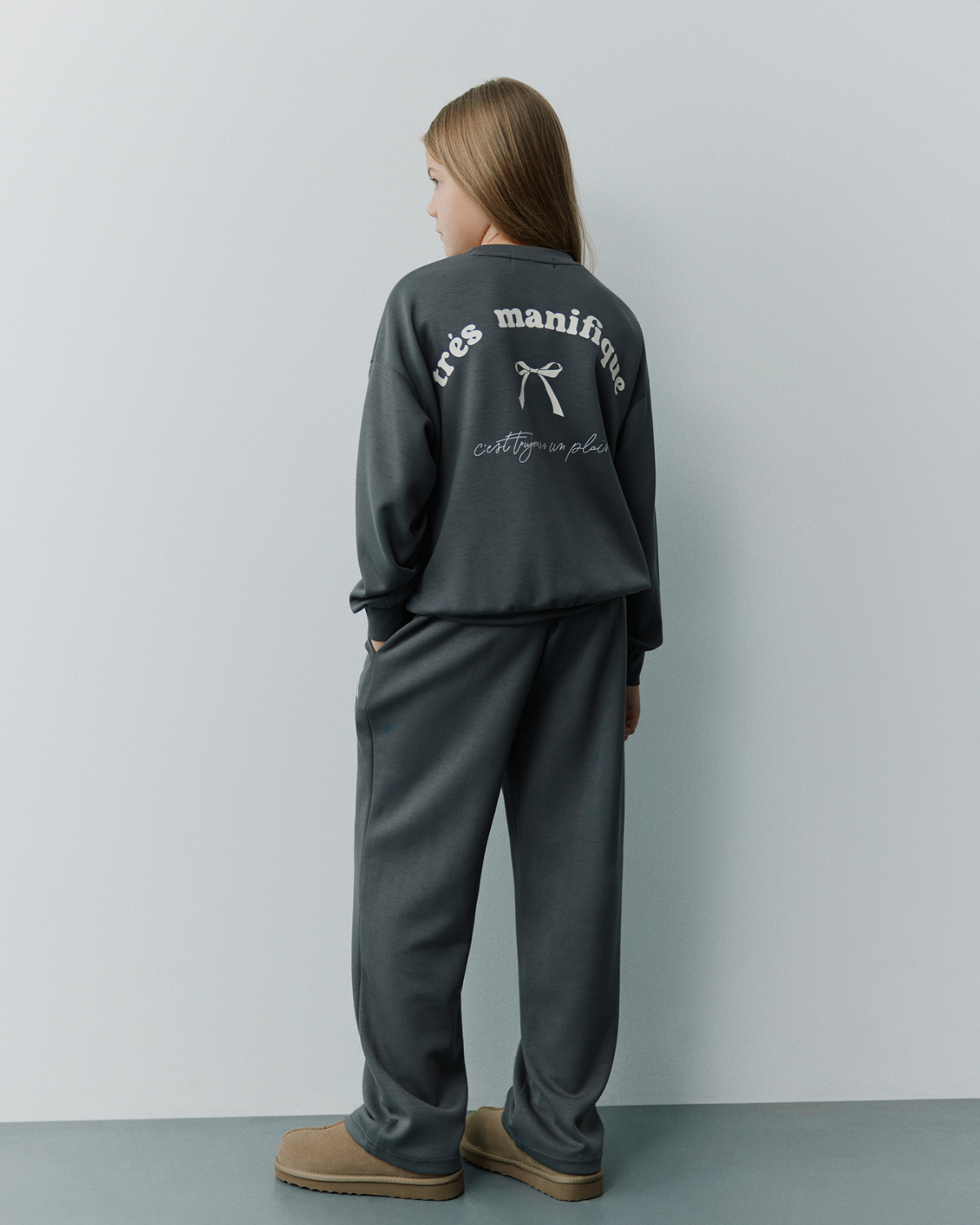 Sofie Schnoor YOUNG GABBISY SWEATPANTS Sweatpants 8041 Charcoal Grey