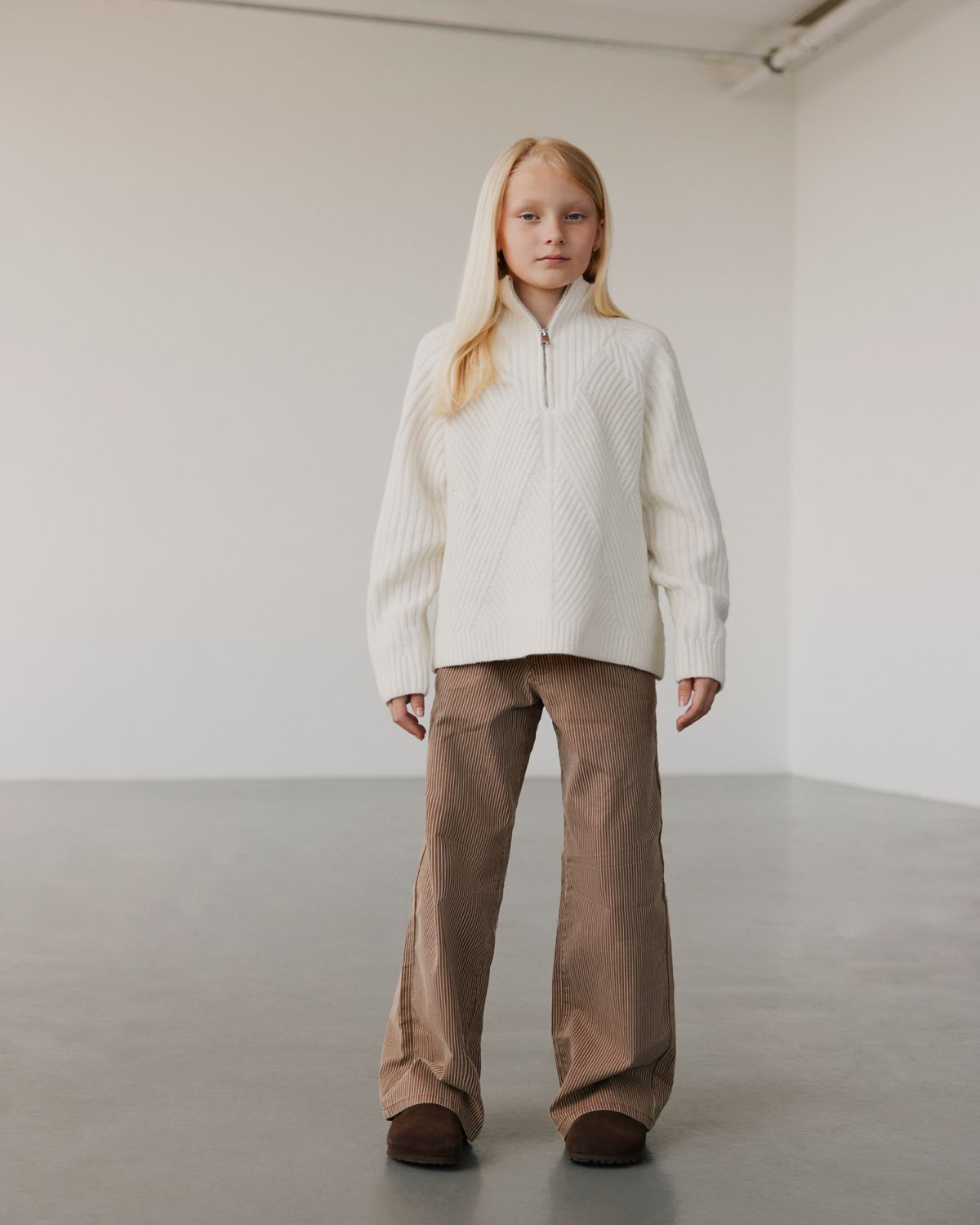 Sofie Schnoor YOUNG GITTESY TROUSERS Trousers 9132 Brown thin stripe