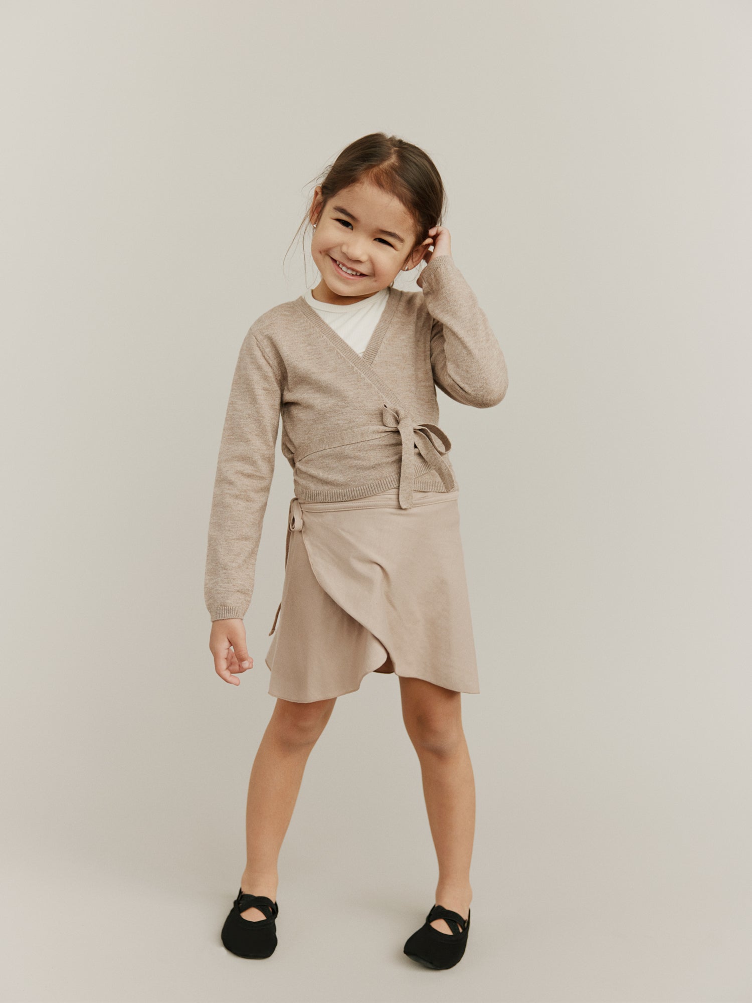 Sofie Schnoor KIDS GRACYSK CARDIGAN Cardigan 7071 Brown melange