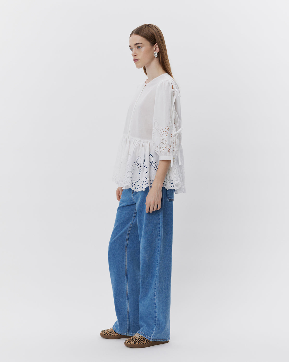 Sofie Schnoor WOMEN HATTIESW BLUSE Bluse 0124 Snow white