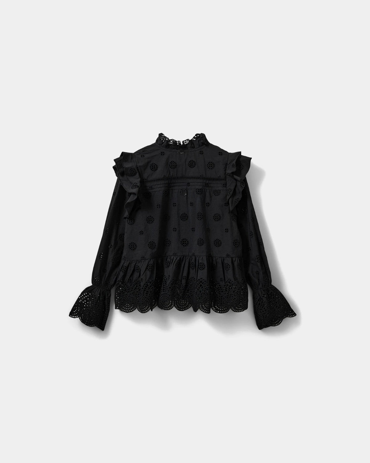 Sofie Schnoor WOMEN HAZELLESW BLUSE Bluse 1000 Black