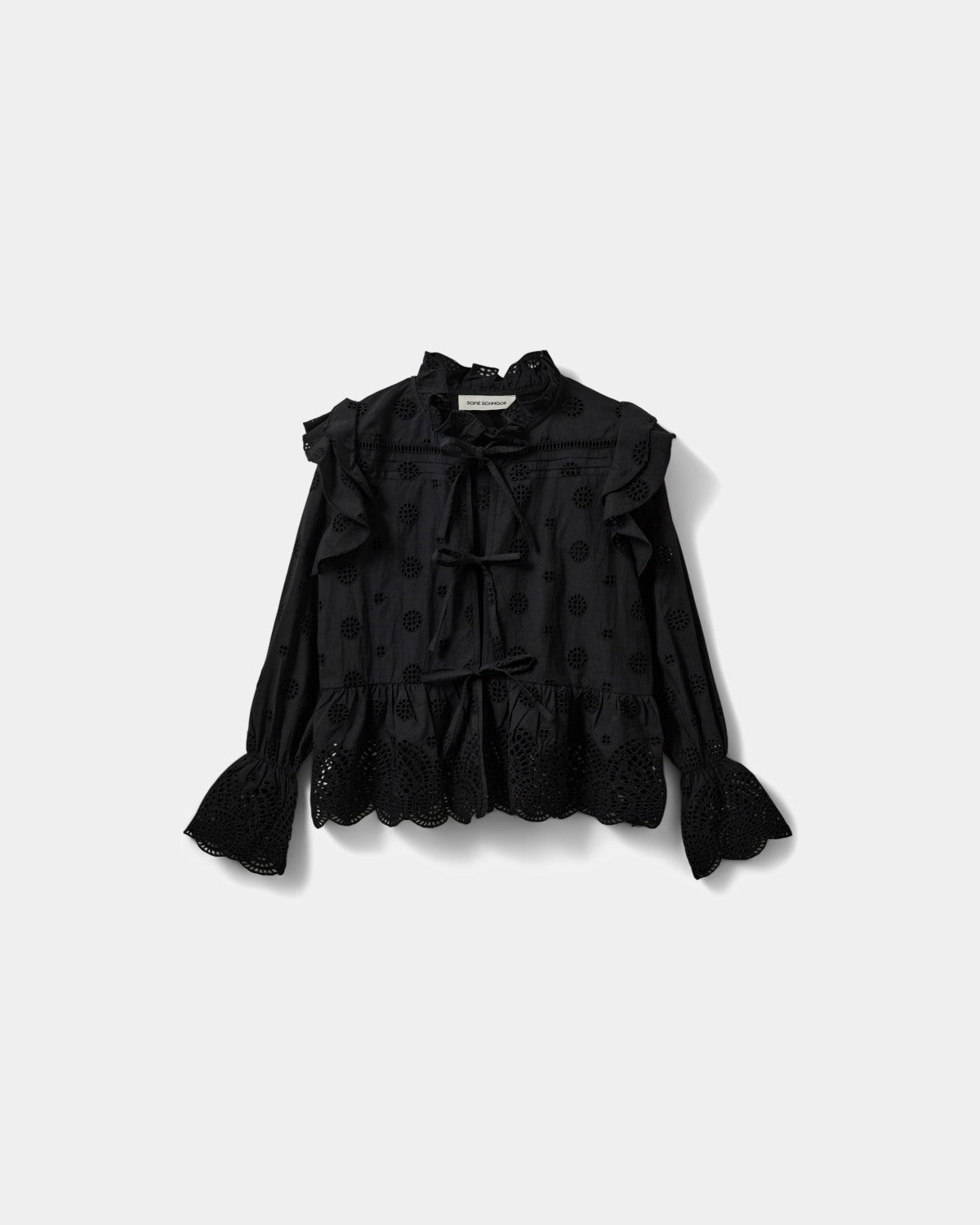 Sofie Schnoor WOMEN HAZELLESW BLUSE Bluse 1000 Black