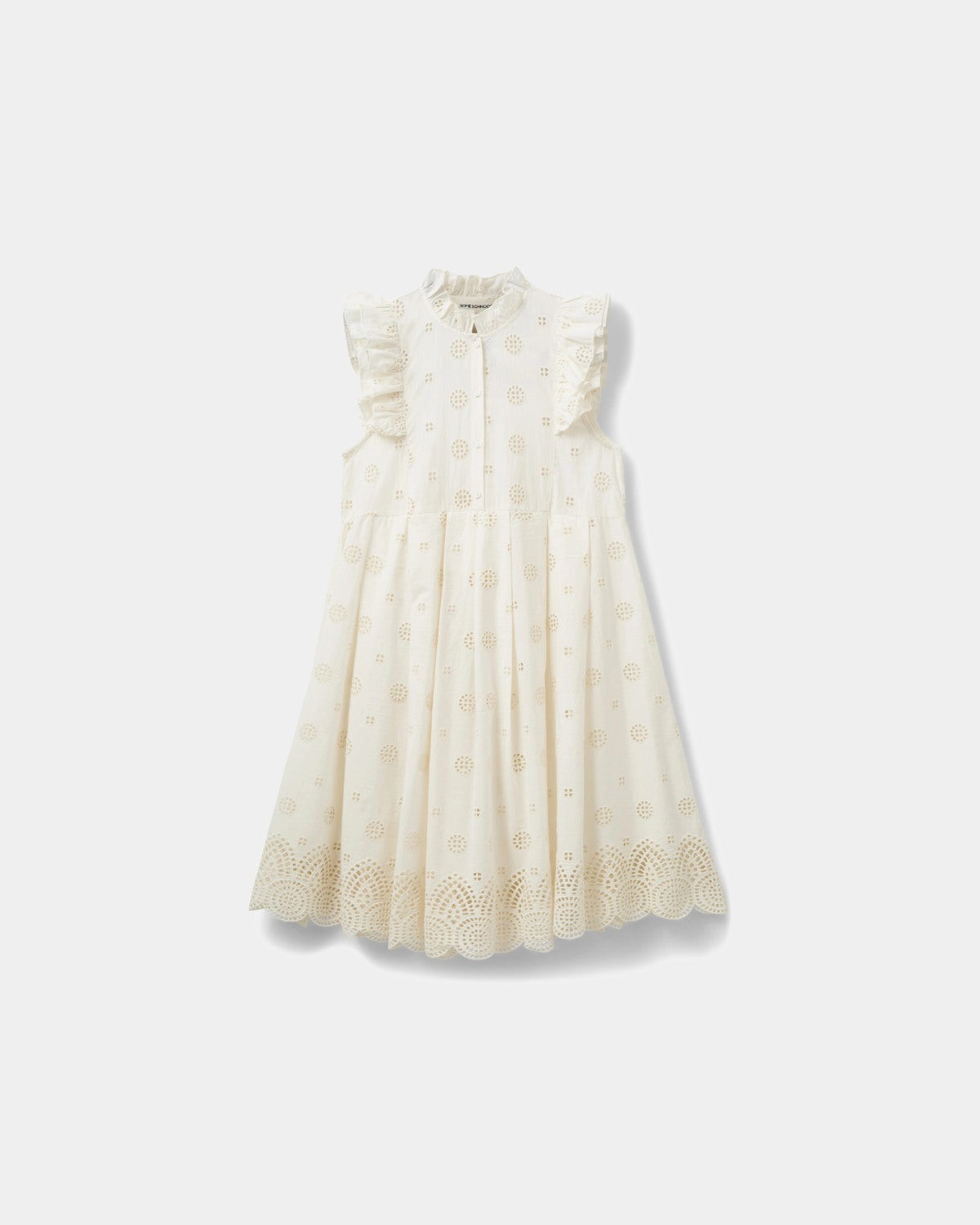 Sofie Schnoor WOMEN HELENASW KJOLE Kjole 0101 Off white