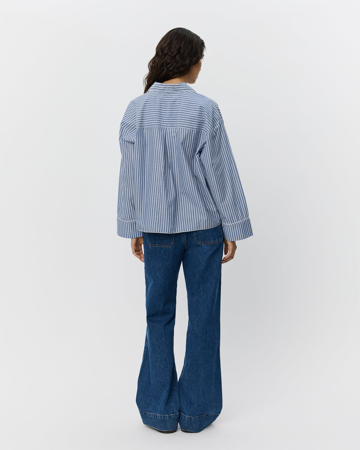 Sofie Schnoor WOMEN IMANASW SHIRT Shirt 5092 Blue striped