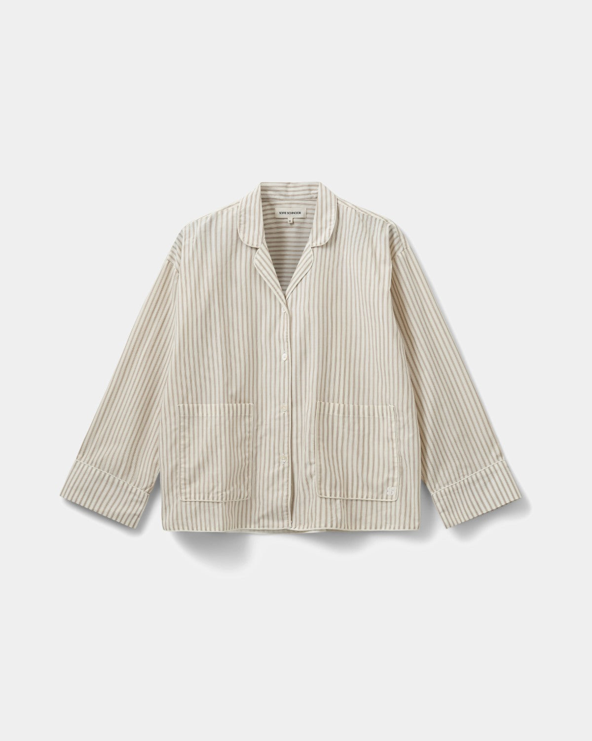Sofie Schnoor WOMEN IMANASW SKJORTE Skjorte 7113 Brown Striped