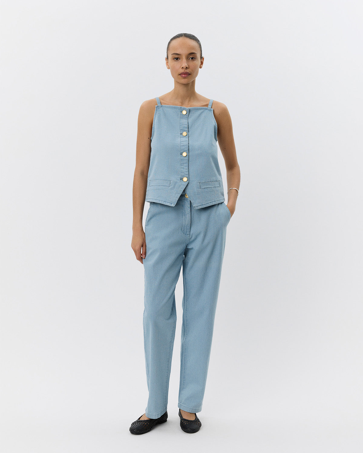 Sofie Schnoor WOMEN IRISHSW BUKS Buks 5094 Light Blue striped