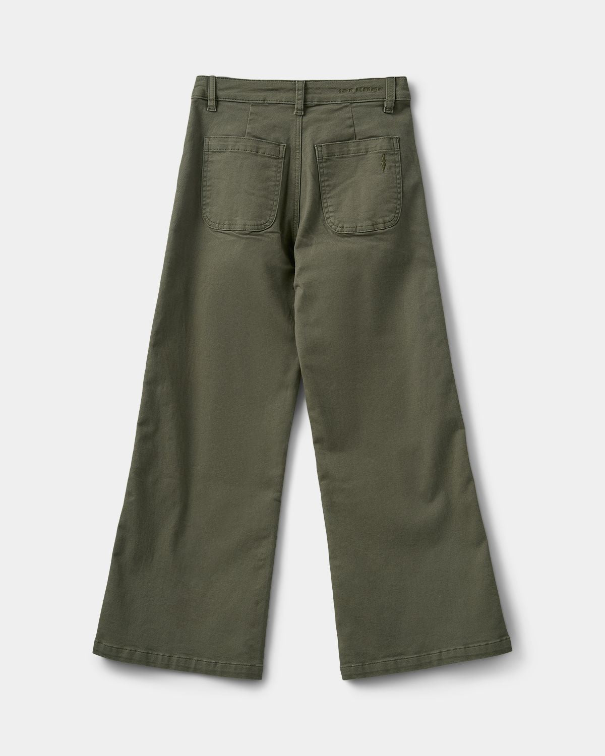 Sofie Schnoor YOUNG IZZASY MID WAIST TROUSERS Trousers 3093 Green Olive