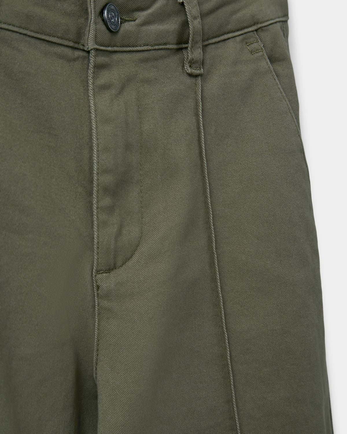 Sofie Schnoor YOUNG IZZASY MID WAIST TROUSERS Trousers 3093 Green Olive