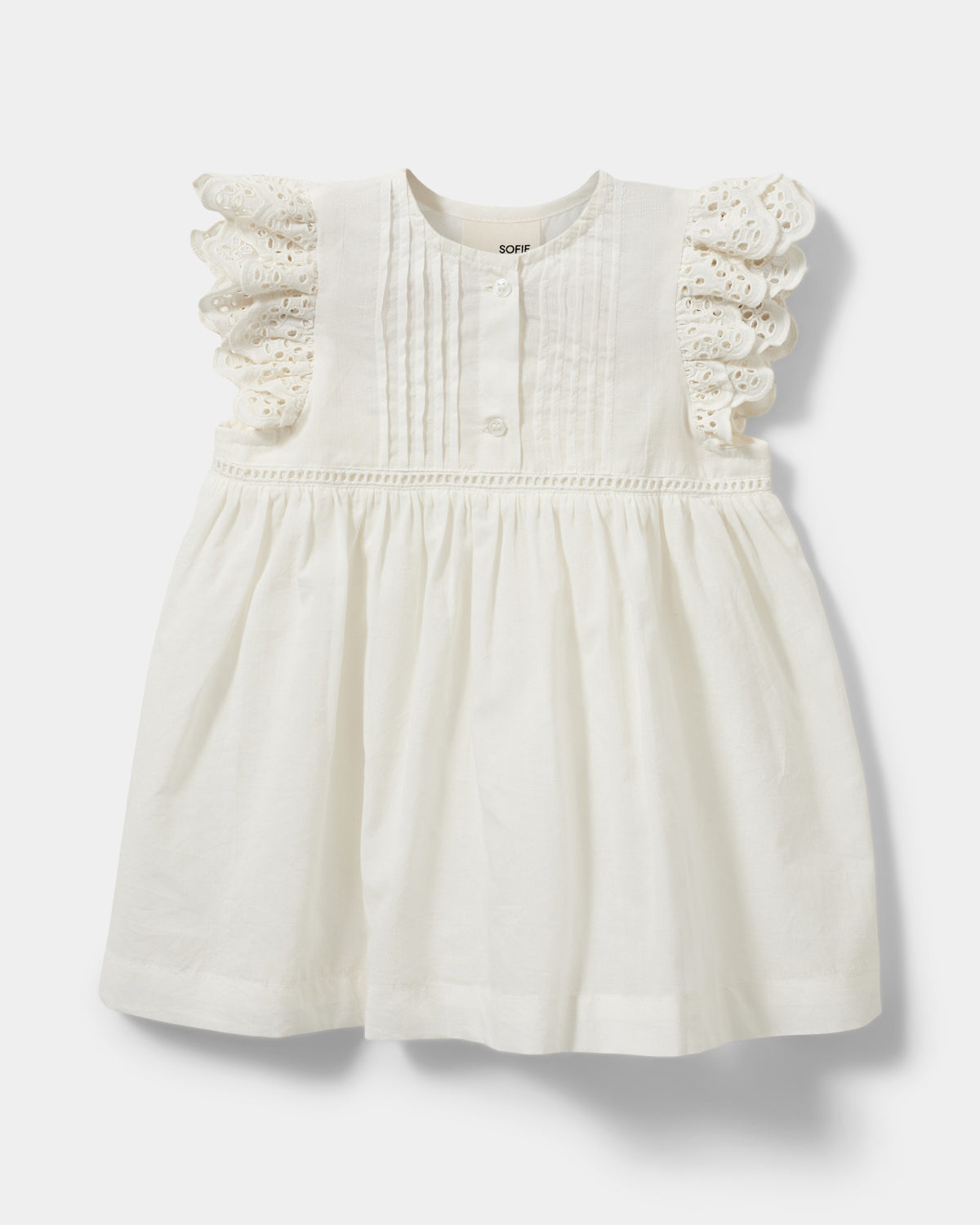 Sofie Schnoor BABY JAYLASB KJOLE Kjole 0124 Snow white