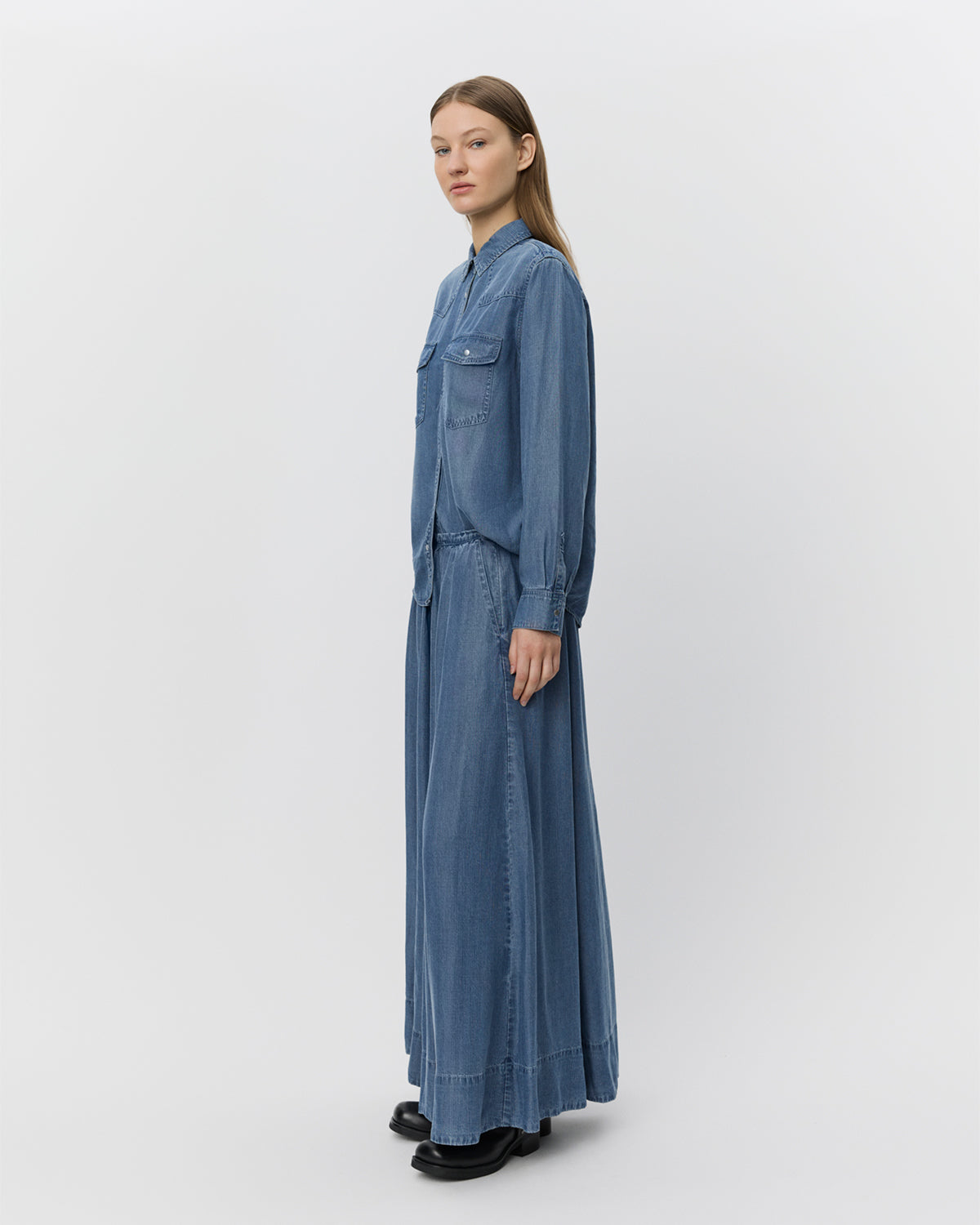 Sofie Schnoor WOMEN JENNYSW SKJORTE Skjorte 5002 Denim blue