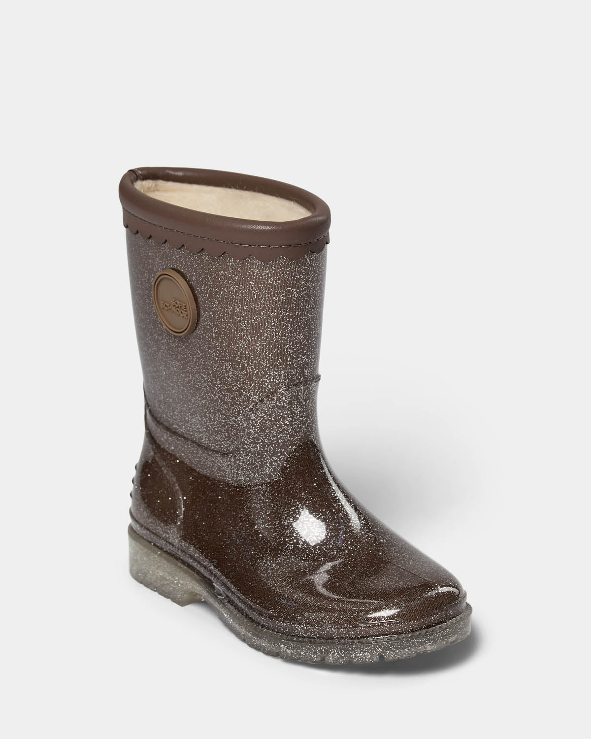 Sofie Schnoor KIDS JESSICAKB GUMMISTØVLE MED FOER Gummistøvle 7080 Dark brown