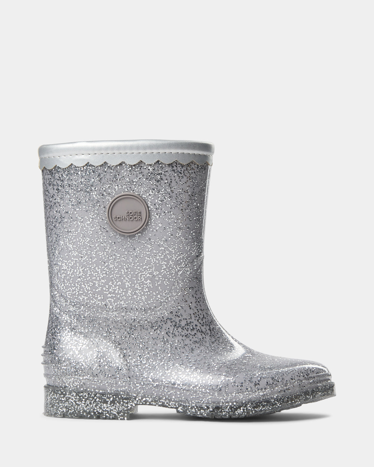Sofie Schnoor KIDS JESSICASK RUBBER BOOT W. LINING Rubber Boot 8005 Silver