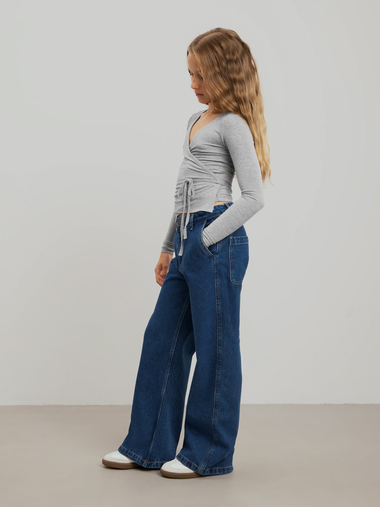 Sofie Schnoor YOUNG JOODYSY CARDIGAN Cardigan 8010 Grey melange