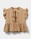 JULIETTESW TOP - Soft Brown