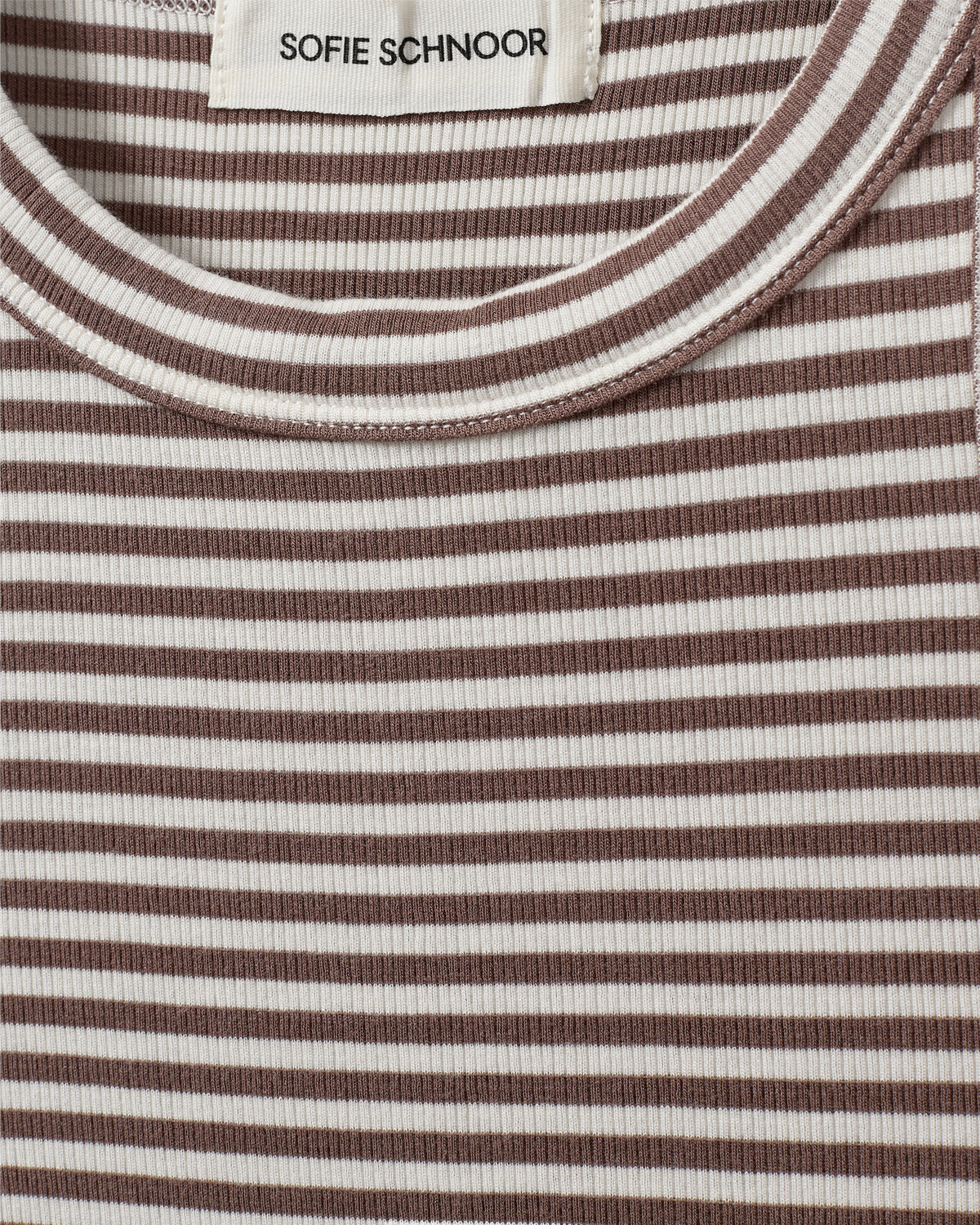 Sofie Schnoor WOMEN JULLIESW STRIPE TOP Top 7113 Brown Striped